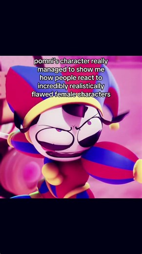 can you people in my comments stop being stupid I’m soo #they hated on my girl for being naturally pessimistic and reacting like how a real person would to being thrown into a literal digital purgatory. they hated her for not being the sweetheart that they already don’t like ragatha for I was actually going to mention ragatha and say that she’s also a good example of how the tadc fandom treats female characters with trauma vs male ones #tadc #pomni #ragatha #theamazingdigitalcircus