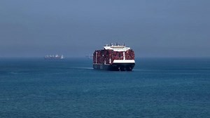 Red by name, green by nature 🌱 ZIM Ruby recently made a gleaming entrance at Haifa Port – an 8,000 TEU, LNG - powered gem raising the bar for sustainable shipping. 💎 Shining bright yet sailing light, she journeys from Korea through Vietnam and across the Mediterranean as part of our ZMP service – advancing our commitment to cleaner oceans and a lighter carbon footprint. While fresh, on-time delivery through agile, tailored solutions always remains a priority, at ZIM we place equal focus on the