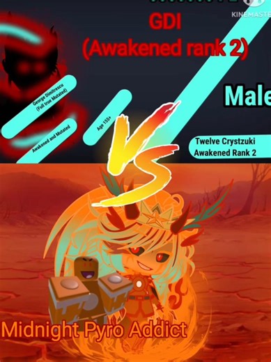 Pyro Addict Vs GDI (Awakened Rank 2)