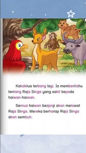 RAJA SINGA YANG BIJAK/BUKU CERITA NILAM/Buku Cerita Kanak-kanak #buku #childrensbook #kidsread