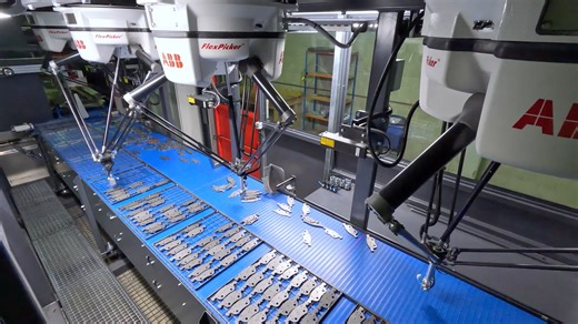 Bin-Picking Machine picking up to 18,000 parts/hour