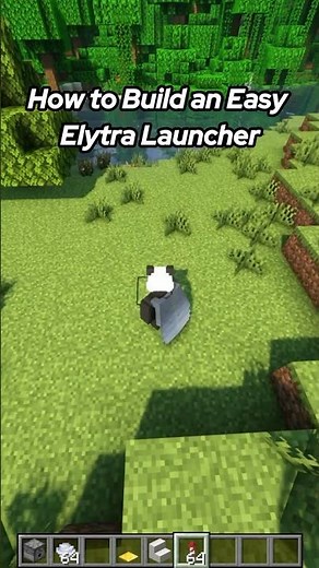 How to Build an Easy Elytra Launcher?