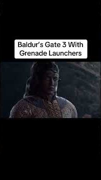 Baldur’s Gate 3 Grenade Launcher Mod #shorts #bg3 #baldursgate3 #twitchclips