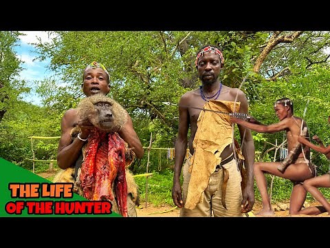 Into the Wild Kitchen | Hadzabe Tribe's BABOON Cooking
