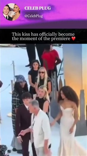Tom Holland & Zendaya’s Premiere Kiss Gets Even Cuter as New Angles Go Viral ❤️ #hollywoodcouple
