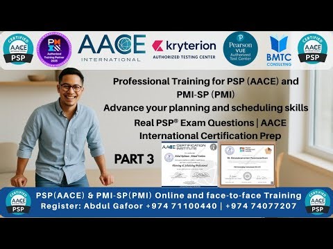 PSP® & PMI-SP® Exam Questions 2026 | Part 3 Explained (Pass First Attempt)
