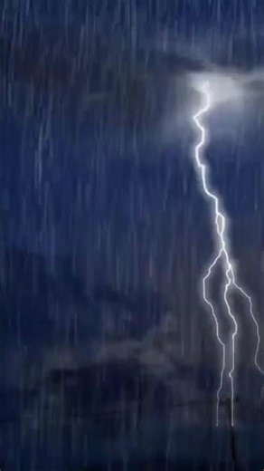 Deep Sleep Sounds: Torrential Rain and Loud Thunderstorm at Night #RainSounds #Thunderstorm #rain
