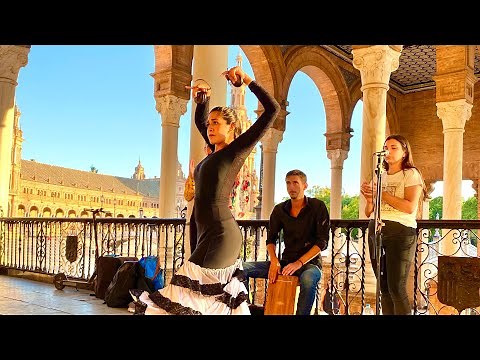 Flamenco - Plaza de España, Sevilla