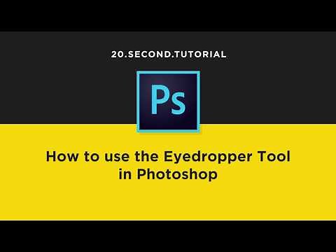 Pick and copy colors with the Eyedropper Tool in Photoshop | Adobe Photoshop Tutorial #19