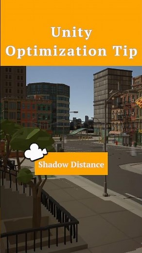 Unity Optimization Tip | Shadow Distance