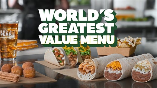 That’s right. We said it. The world’s greatest value menu with 15 items starting at 69¢ is only at Del Taco. Come in and check out the new #DelsDollarDealsMenu for yourself. | Del Taco
