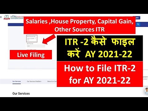 How to File ITR 2 AY 2021-22 I Income Tax Return Other than business I CA Satbir Singh