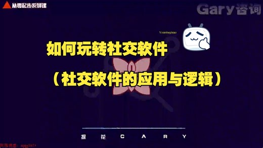 如何玩转社交软件（社交软件的应用与逻辑）