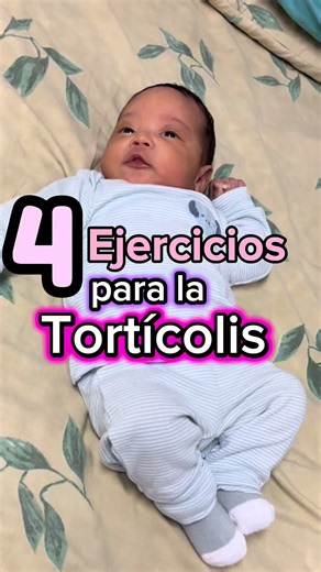 💛 La tortícolis en los bebés es más común de lo que muchas personas creen y, con una valoración oportuna y los ejercicios adecuados, muchos pequeños logran mejorar muy bien. Estos ejercicios deben realizarse siempre de forma suave y sin forzar el cuello del bebé. Si notas que mantiene la cabeza inclinada, siempre mira hacia el mismo lado o tienes dudas sobre su desarrollo, consulta con su pediatra o un fisioterapeuta pediátrico. 💕 ¿Tu bebé tuvo tortícolis o prefería mirar siempre hacia un solo