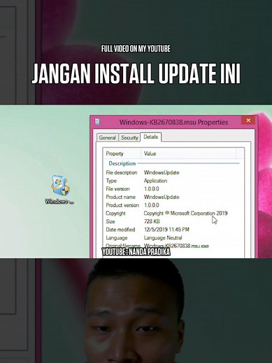 Jangan Install Windows Update ini atau PC akan Blue Screen