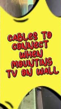 Cable Management for 55-inch LG Smart TV