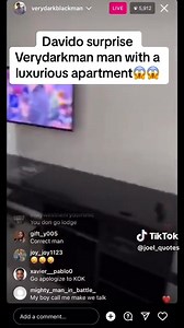 Davido got a luxurious apartment for VeryDarkMan 😱 | Pamela