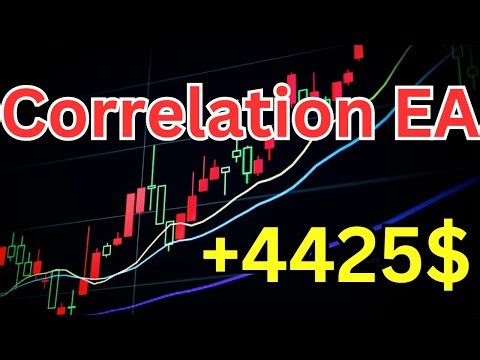 Forex MT4 Correlation Expert Advisor | Hedging between pairs | 2600$ to 7000$