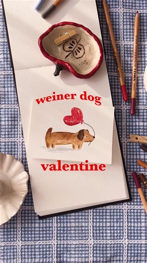 Making The Cutest Handmade Valentine’s Card!