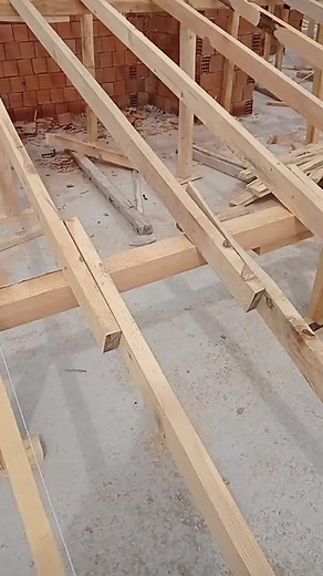 Exploring Wooden Beams and Brick Walls in Construction