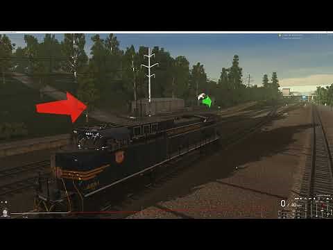 Trainz Railroad Simulator 2022 (TRS22) - GE AC44C6M - Hard Works - 4K UHD