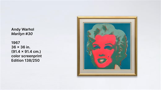 Andy Warhol, Marilyn #30, 1967