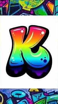 🎨 Graffiti ABC Song for Kids Fun Alphabet Learning #abcd #alphabetsong #graffiti #graffitiart #abc