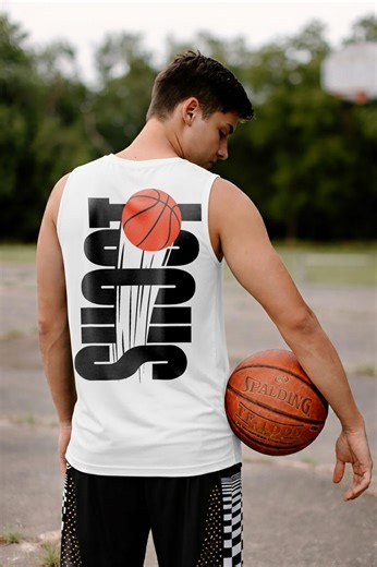Shoot Basketball Muscle Tank Top, Sleeveless Basketball Shirt, Minimal Hoop Graphic Gym Tank, Basketball Players Gift - Etsy