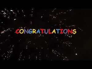 GREETINGS! Congratulations! & Sound Effect #1 | Amazing Video Card for Your Besties! see description