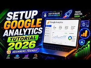 Complete Google Analytics Setup Tutorial 2026 | Website Analytics & SEO Tracking