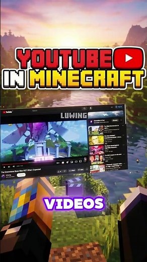 This Minecraft Mod Lets You Watch YouTube!