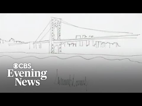 Which presidents drew these doodles?