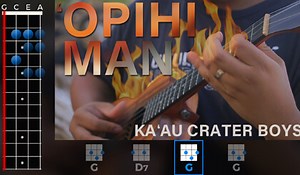 "'Opihi Man" by Ka'au Crater Boys - Ukulele Chords & Picking