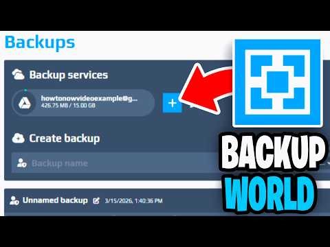 How To Backup Worlds In Aternos! - Backup Server