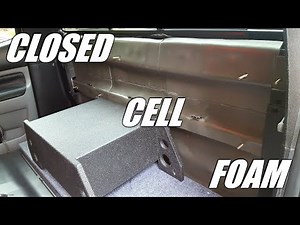 Toyota Tacoma Gets Noico 315 Closed Cell Foam Sound Deadening