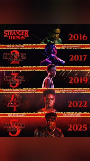 🔥 From 2016 to 2025.....CRAZY! 🔥#strangerthings#youtubeshorts#viralshorts#series#trending#foryou#yt