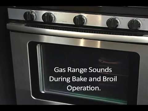 Gas Range - Sounds made during cooking
