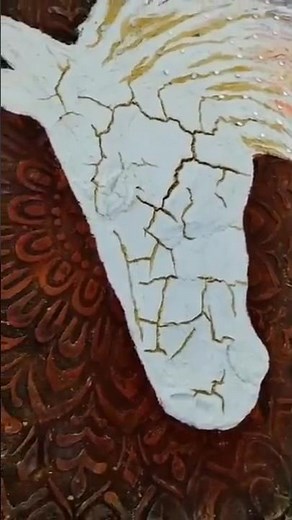 Mixed media on canvas | creative | painting #art #viral #shorts #tutorial #artclass