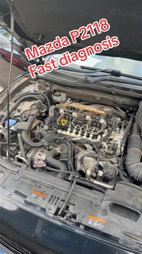 174 reactions · 9 comments | How to identify a faulty throttle body fast. P2118 throttle body range or performance #mazda #throttle #garage #car #thedpfdoctor | Kennedys Garage | Facebook