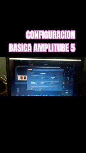 CONFIGURACION BASICA AMPLITUBE 5🎸 #guitar #music