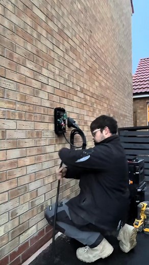 ⚡️C&H Electrical Solutions⚡️ Come on a HyperVolt EV Charger install with us! #electrician #EVCharging #QualityCraftsmanship | C&H Electrical Solutions LTD