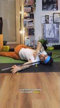 Lower Back Stretch: Use This One Simple Exercise! (Tutorial) #stretching #backpain