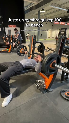 Tuto comment bench 100 facilement ? #musculation #gym