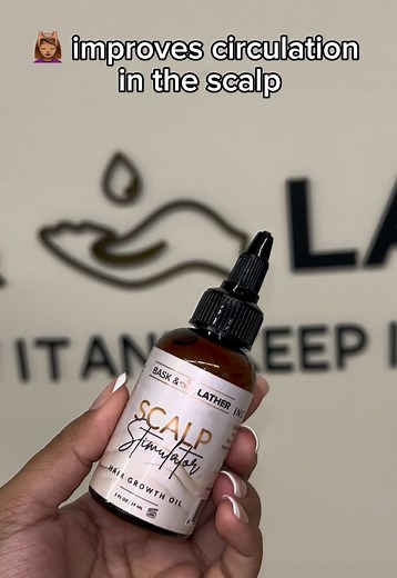 Bask & Lather Scalp Stimulator: Healthy Hair Growth