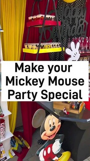 How to make Mickey Mouse Birthday Party Special with Mickey Mouse Personalized Birthday Greeting