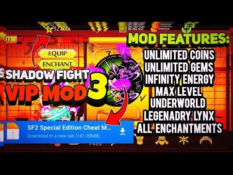 SHADOW FIGHT 2 VIP MOD 3 | LEGENDARY LYNX | FarhanEditz