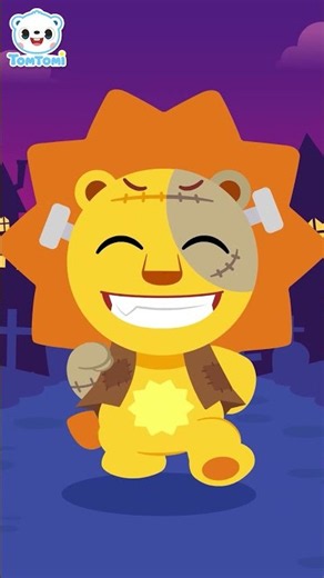 🎃Happy Halloween Night! Let's Play Together! | Halloween Songs for Kids #TOMTOMI #shorts