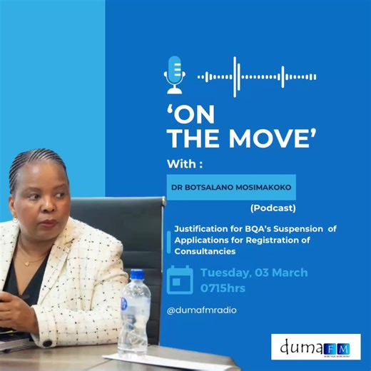 IN CASE YOU MISSED IT: This morning, Botswana Qualifications Authority (BQA) CEO, Dr Botsalano Mosimakoko, was offered a right of reply to address the controversy surrounding the recent suspension and subsequent reinstatement of consultancy registrations. In an interview on the morning show, she explains why the initial decision was made, the reasoning behind the sudden reversal, and BQA’s way forward. Was the suspension justified? Did BQA overstep its mandate? And what changes can stakeholders 