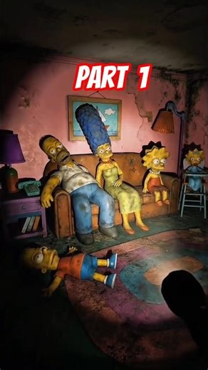 Simpsons | Finding the Missing Ones... #scary #horror #simpsons #shorts #viral