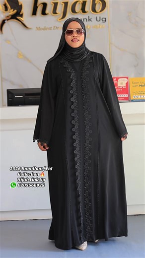 Simply Classy Closed Black Abaya for Eid 2026